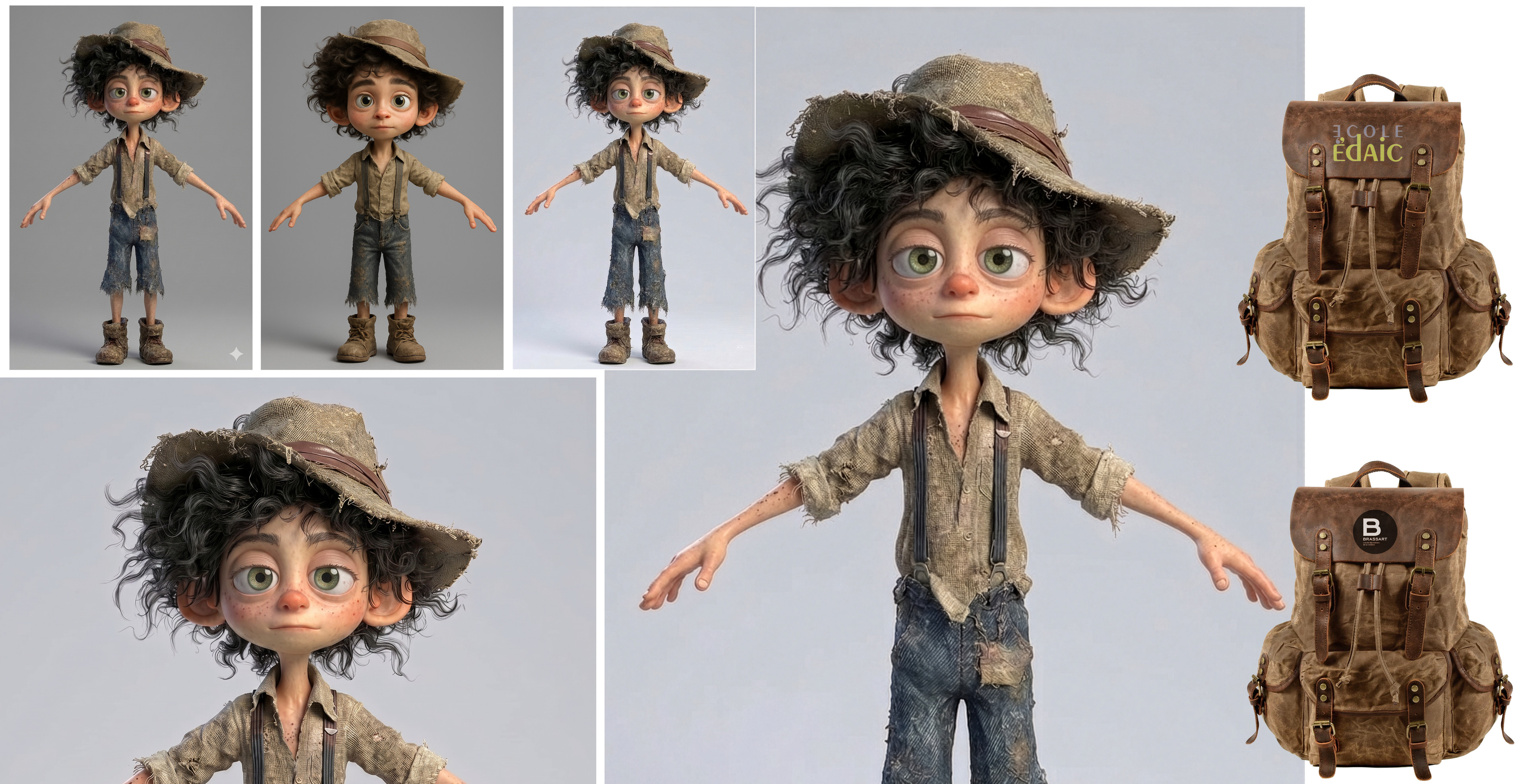 Personnage 3D IA + UE5 — Alexandre Martin