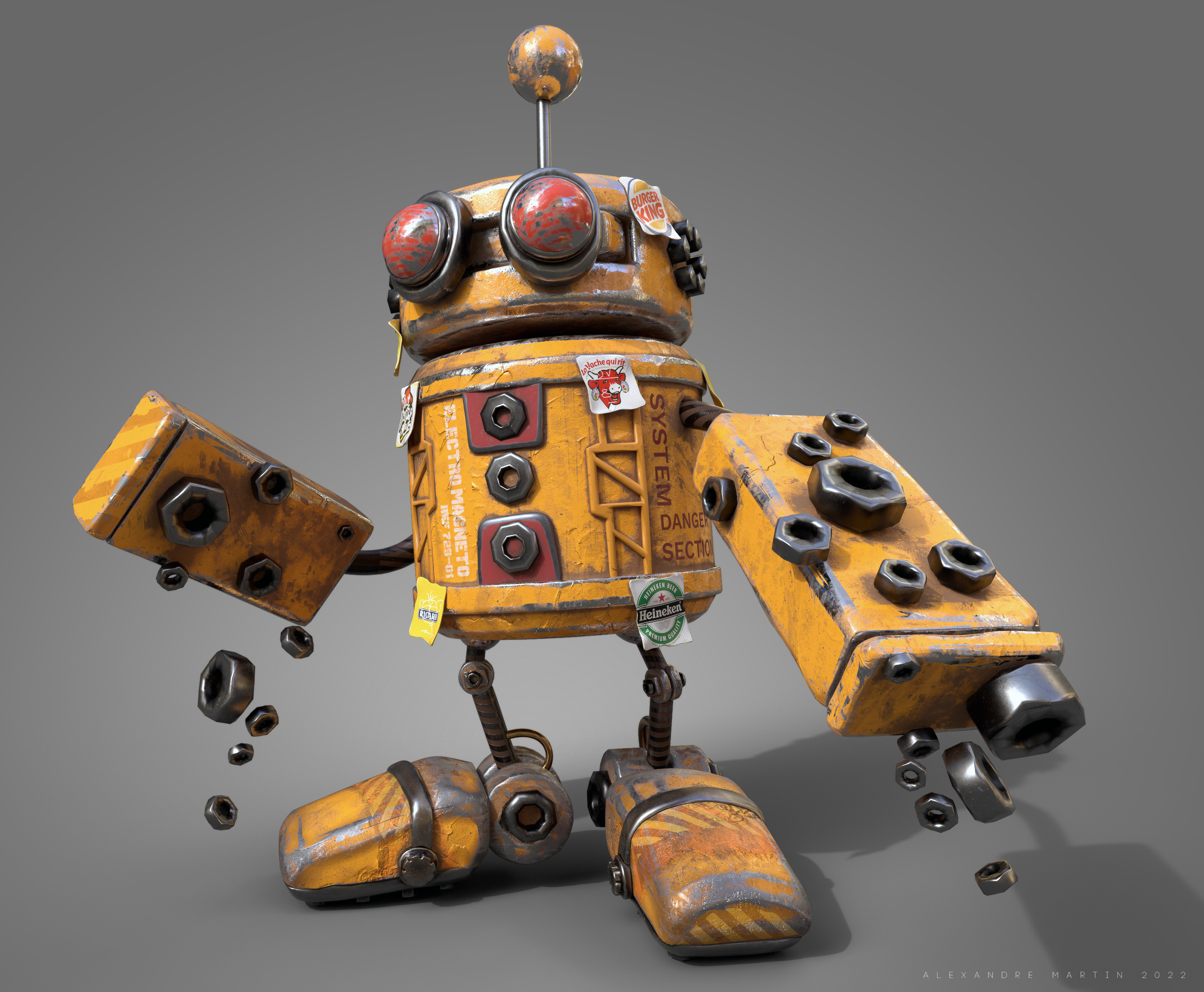 Robot 3D — Alexandre Martin