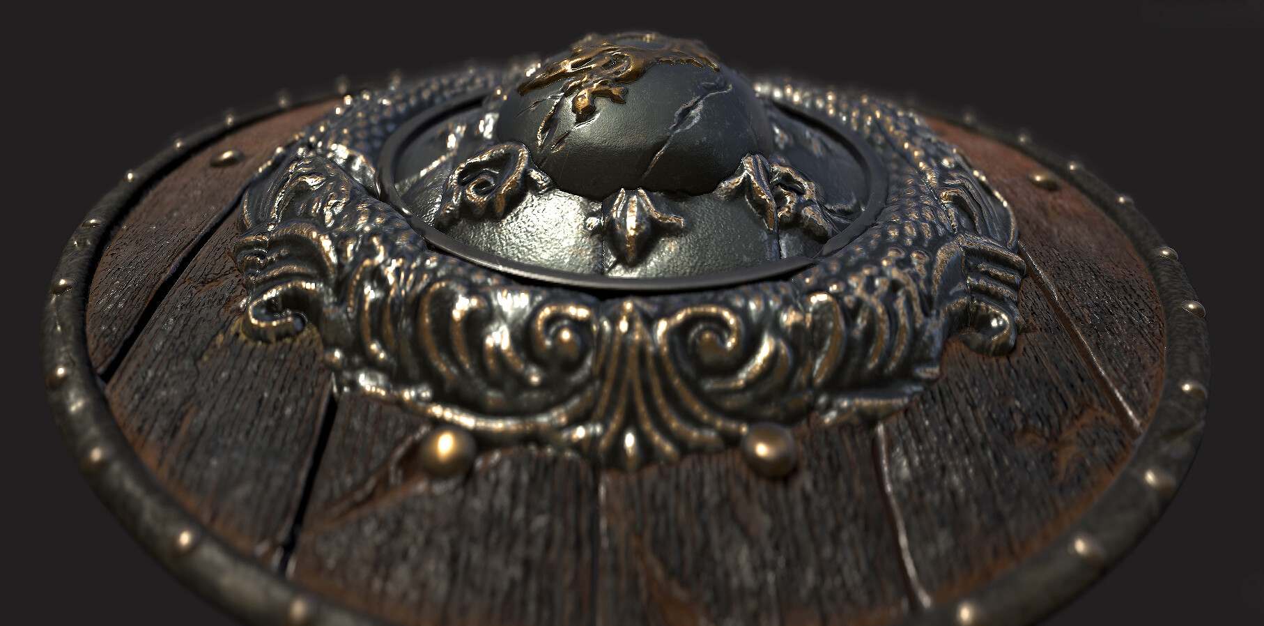 Bouclier viking ZBrush