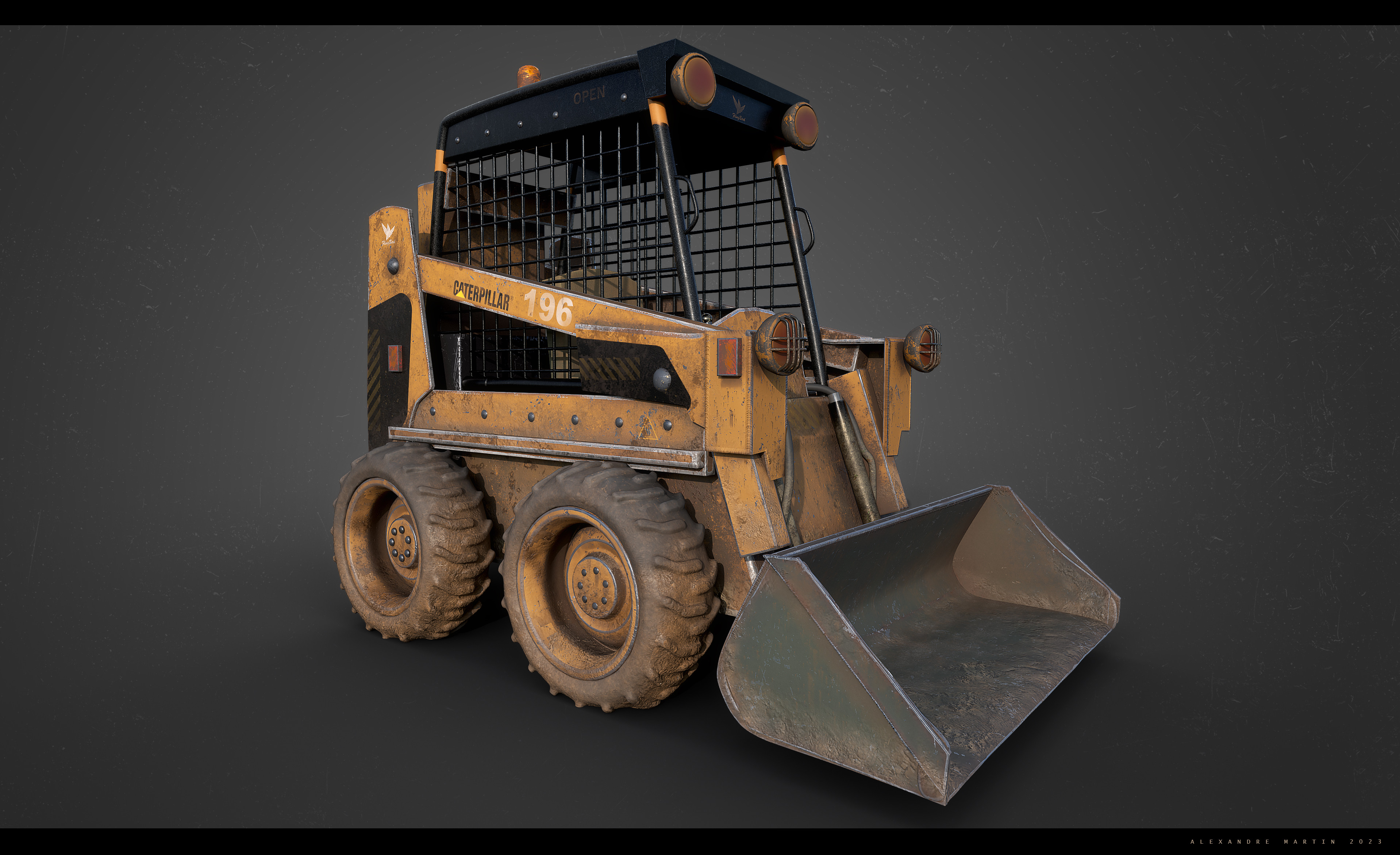 Caterpillar rendu final